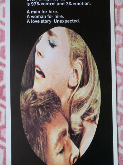 HARD CONTRACT  US INSERT (14"x 36") POSTER JAMES COBURN LEE REMICK 1969