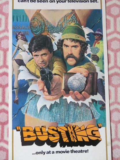 BUSTING  US INSERT (14"x 36") POSTER ELLIOT GOULD ROBERT BLAKE 1974