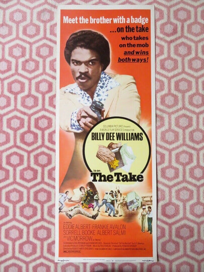 THE TAKE BLAXPLOITATION US INSERT (14"x 36") POSTER BILLY DEE WILLIAMS 1974