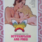 BUTTERFLIES ARE FREE US INSERT (14"x 36") POSTER GOLDIE HAWN EILEEN HECKART 1972