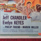 SMUGGLER'S ISLAND  US INSERT (14"x 36") POSTER JEFF CHANDLER 1951