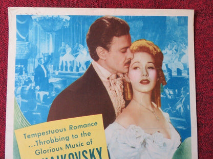 SONG OF MY HEART   US INSERT (14"x 36") POSTER FRANK SUNDSTROM AUDREY LONG 1948