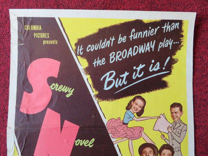 SNAFU US INSERT (14"x 36") POSTER FRANK ROBERT BENCHLEY VERA VAGUE 1945