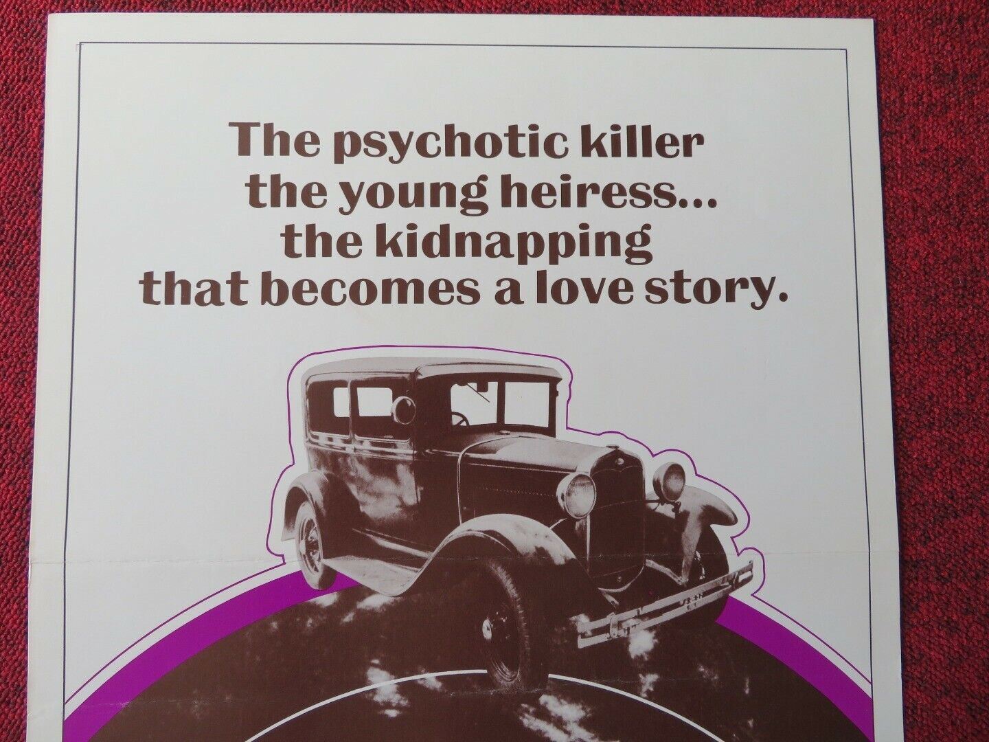 THE GRISSOM GANG   US INSERT (14"x 36") POSTER KIM DARBY SCOTT WILSON 1971