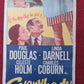 EVERYBODY DOES IT US INSERT (14"x 36") POSTER PAUL DOUGLAD LINDA DARNELL 1949