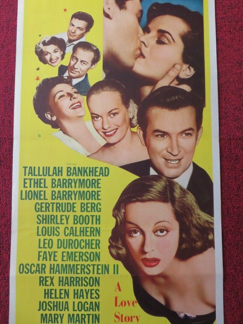 MAIN ST. TO BROADWAY  US INSERT (14"x 36") POSTER REX HARRISON HELEN HAYES 1953