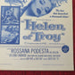 HELEN OF TROY  US INSERT (14"x 36") POSTER ROSSANA PODESTA 1959