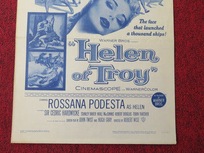 HELEN OF TROY  US INSERT (14"x 36") POSTER ROSSANA PODESTA 1959