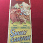 SMOKY CANYON US INSERT (14"x 36") POSTER CHARLES STARRETT SMILEY BURNETTE 1951