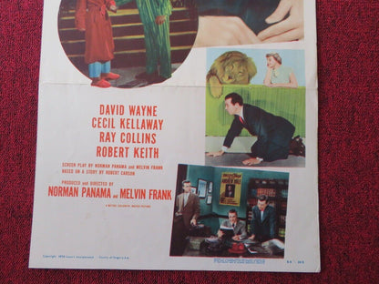 THE REFORMER AND THE REDHEAD US INSERT (14"x 36") POSTER JUNE ALLYSON 1950