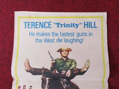 MAN OF THE EAST FOLDED AUSTRALIAN DAYBILL POSTER TERENCE HILL GREGORY WALCOTT