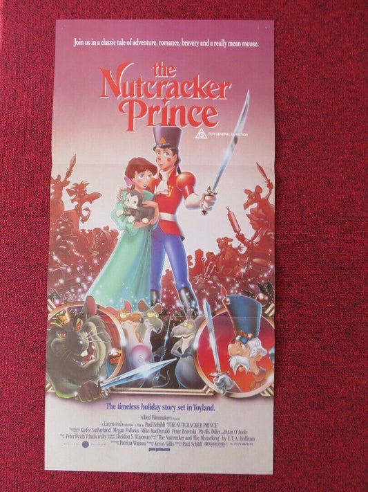 THE NUTCRACKER PRINCE FOLDED AUSTRALIAN DAYBILL POSTER KIEFER SUTHERLAND MEGAN