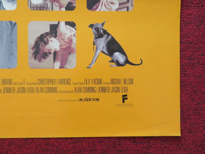 THE ANNIVERSARY PARTY  FOLDED US ONE SHEET POSTER JANE ADAMS KEVIN KLINE 2001