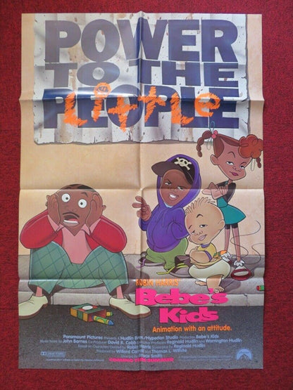 BEBE'S KIDS  FOLDED US ONE SHEET POSTER ROBIN HARRIS 1992