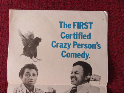 THE IN-LAWS FOLDED AUSTRALIAN DAYBILL POSTER PETER FALK ALAN ARKIN 1979