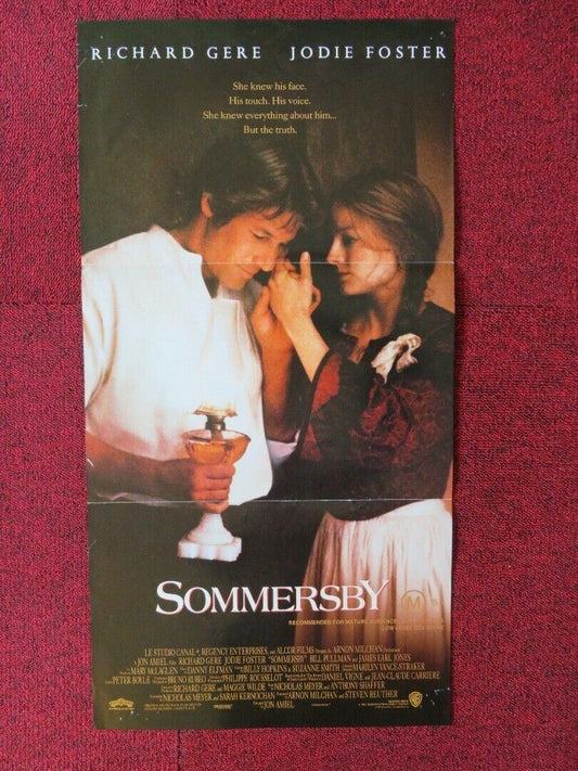 SOMERSBY FOLDED AUSTRALIAN DAYBILL POSTER RICHARD GERE JODIE FOSTER 1993