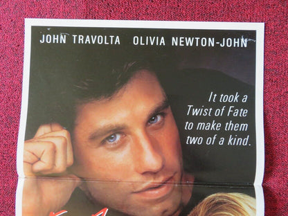 TWO OF A KIND FOLDED AUSTRALIAN DAYBILL POSTER JOHN TRAVOLTA  OLIVIA NEWTON-JOHN