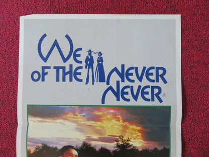 WE OF THE NEVER NEVER FOLDED AUSTRALIAN DAYBILL POSTER ANGELA PUNCH MCGREGOR