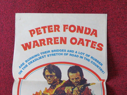 RACE WITH THE DEVIL FOLDED AUSTRALIAN DAYBILL POSTER PETER FONDA  WARREN OATES