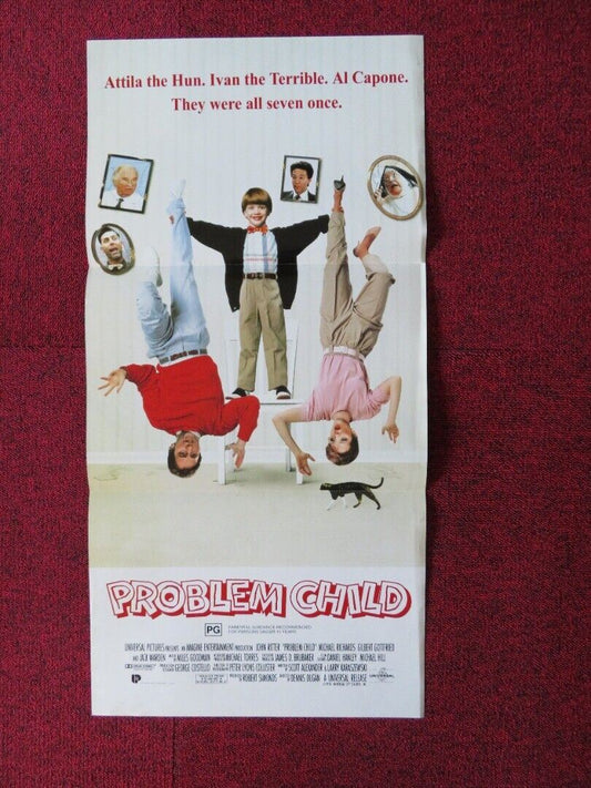 PROBLEM CHILD FOLDED AUSTRALIAN DAYBILL POSTER JOHN RITTER JACK WARDEN 1990