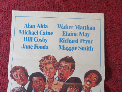 CALIFORNIA SUITE FOLDED AUSTRALIAN DAYBILL POSTER Jane Fonda  Michael Caine 1978