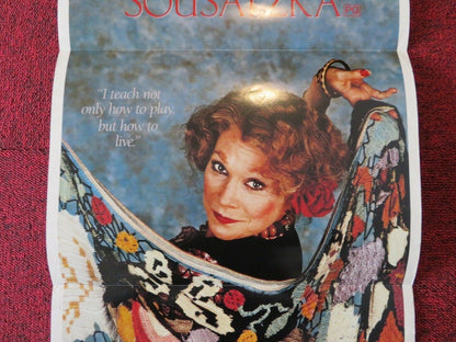 MADAME SOUSATZKA  FOLDED AUSTRALIAN DAYBILL POSTER Shirley MacLaine Twiggy 1988