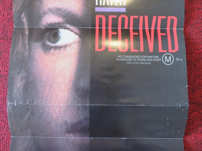 DECEIVED FOLDED AUSTRALIAN DAYBILL POSTER GOLDIE HAWN 1991