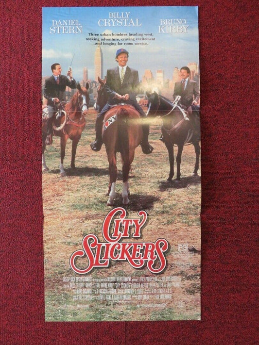 CITY SLICKERS FOLDED AUSTRALIAN DAYBILL POSTER Billy Crystal Daniel Stern 1991