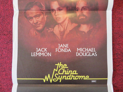 THE CHINA SYNDROME FOLDED AUSTRALIAN DAYBILL POSTER Jane Fonda Jack Lemmon 1979