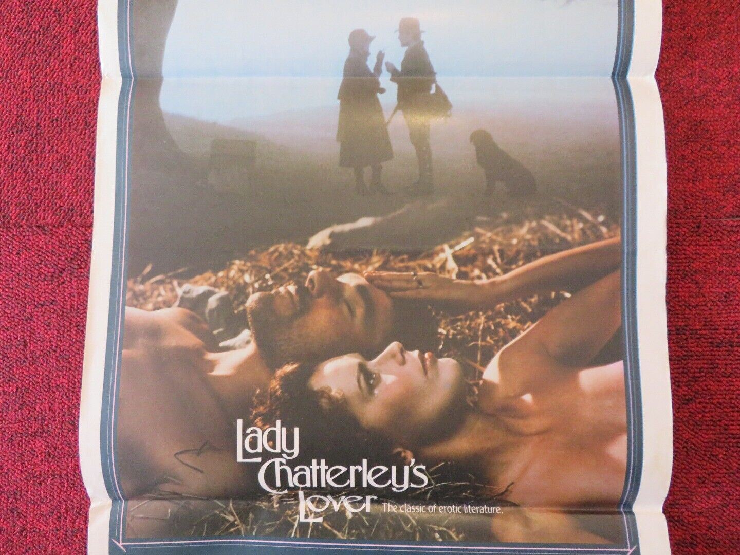 LADY CHATTERLEY'S LOVER FOLDED AUSTRALIAN DAYBILL POSTER Sylvia Kristel 1981