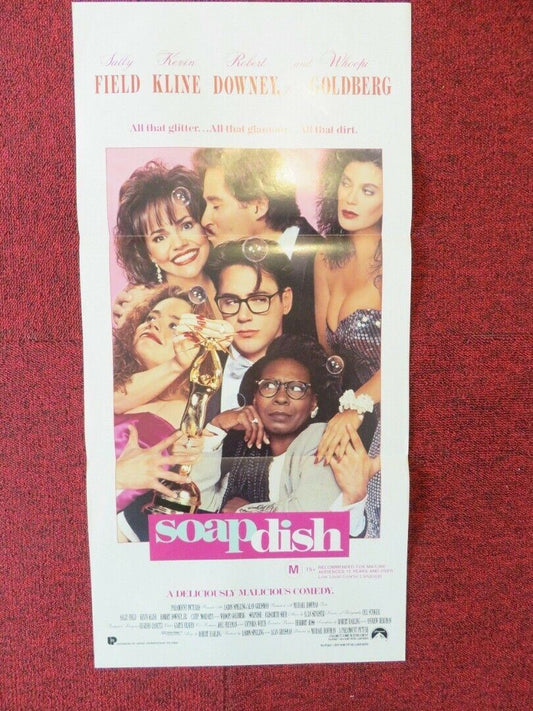 SOAPDISH FOLDED AUSTRALIAN DAYBILL POSTER Robert Downey Jr. Teri Hatcher 1991