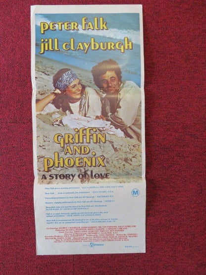 GRIFFIN AND PHOENIX  FOLDED AUSTRALIAN DAYBILL POSTER Peter Falk 1976