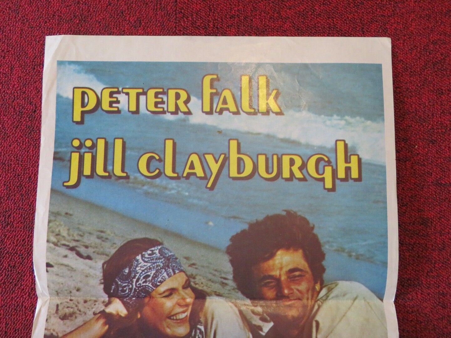 GRIFFIN AND PHOENIX  FOLDED AUSTRALIAN DAYBILL POSTER Peter Falk 1976