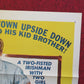 GET OUTTA' TOWN   FOLDED US ONE SHEET POSTER DOUG WILSON TONY LOUIS 1959