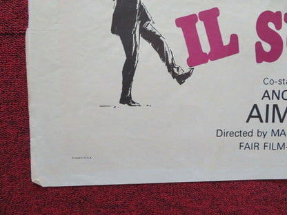 IL SUCCESSO  FOLDED US ONE SHEET POSTER VITTORIA GASSMAN 1963