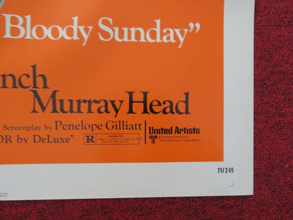 SUNDAY BLOODY SUNDAY  FOLDED US ONE SHEET POSTER GLENDA JACKSON 1971