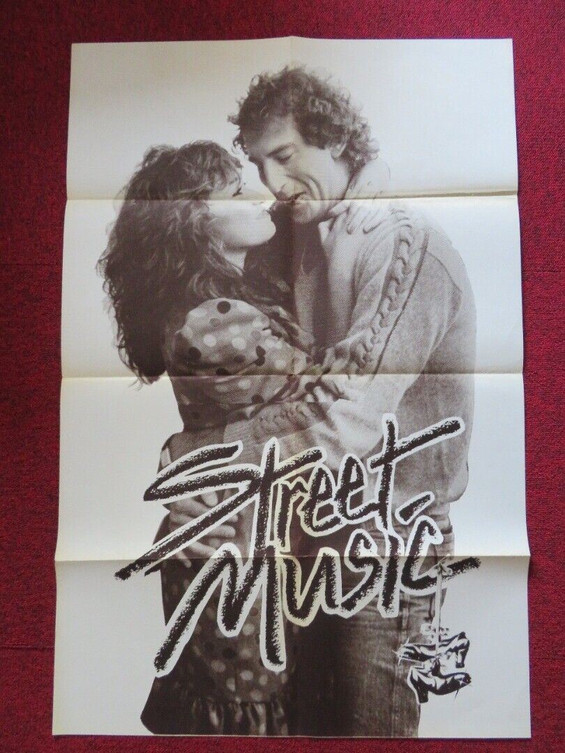 STREET MUSIC   FOLDED US ONE SHEET POSTER LARRY BREEDING 1981