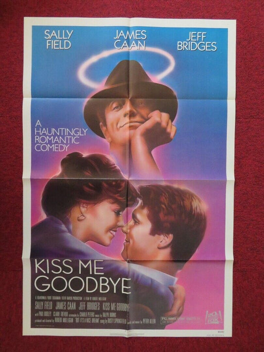 KISS ME GOODBYE  FOLDED US ONE SHEET POSTER SALLY FIELD JAMES CAAN 1982