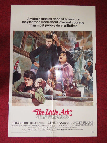 THE LITTLE ARK  FOLDED US ONE SHEET POSTER THEODORE BIKEL 1972