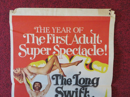 THE LONG SWIFT SWORD OF SIEGFRIED FOLDED AUSTRALIAN DAYBILL POSTER 1971