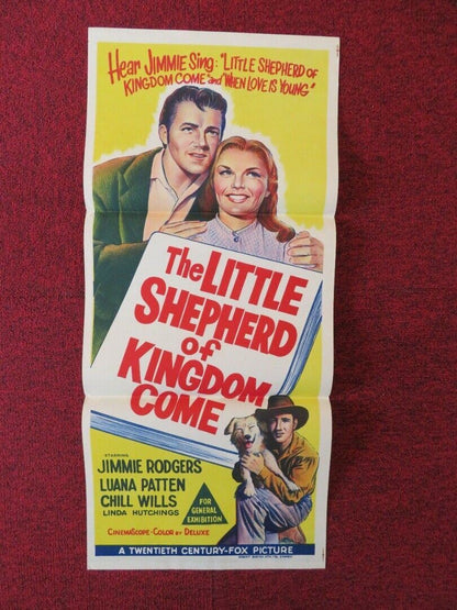 THE LITTLE SHEPHERD OF KINGDOM COME FOLDED AUSTRALIAN DAYBILL POSTER 1961