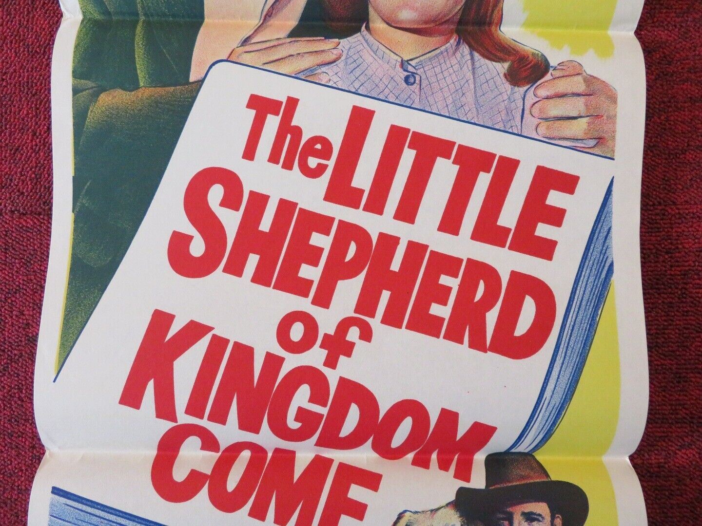 THE LITTLE SHEPHERD OF KINGDOM COME FOLDED AUSTRALIAN DAYBILL POSTER 1961