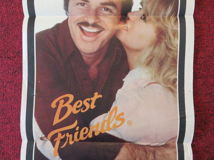 BEST FRIENDS FOLDED AUSTRALIAN DAYBILL POSTER Burt Reynolds Goldie Hawn 1982