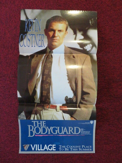 THE BODYGUARD FOLDED AUSTRALIAN DAYBILL POSTER Kevin Costner  Whitney Houston