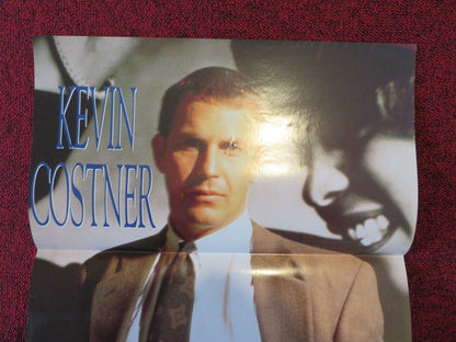 THE BODYGUARD FOLDED AUSTRALIAN DAYBILL POSTER Kevin Costner  Whitney Houston