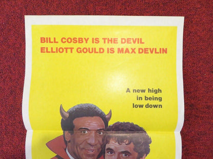 THE DEVIL AND MAX DEVLIN FOLDED AUSTRALIAN DAYBILL POSTER ELLIOTT GOULD 1981