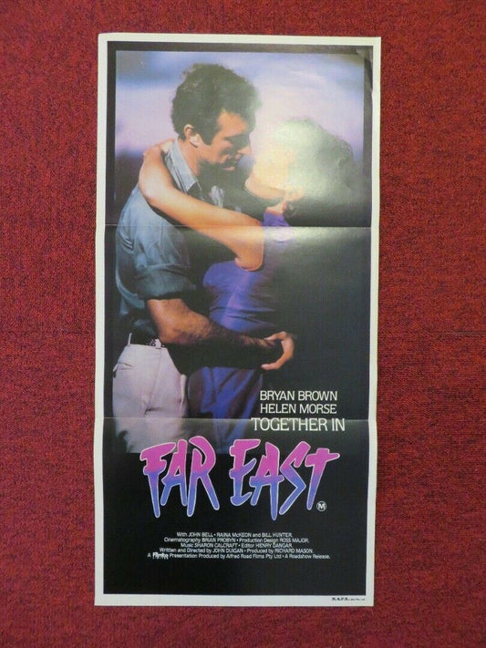 FAR EAST FOLDED AUSTRALIAN DAYBILL POSTER  BRYAN BROWN HELEN MORSE 1982