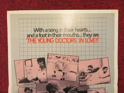 THE YOUNG DOCTORS IN LOVE FOLDED AUSTRALIAN DAYBILL POSTER SEAN YOUNG 1982