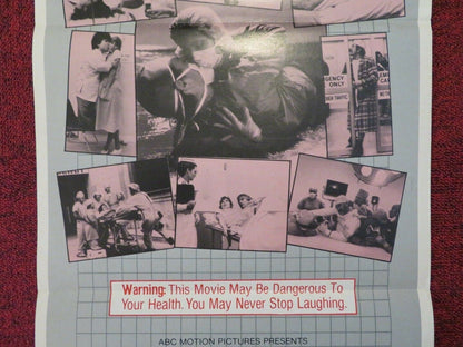 THE YOUNG DOCTORS IN LOVE FOLDED AUSTRALIAN DAYBILL POSTER SEAN YOUNG 1982