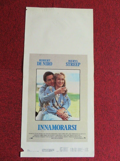 INNAMORASRSI / Falling in Love ITALIAN LOCANDINA (27.5"x13") POSTER DE NIRO 1984